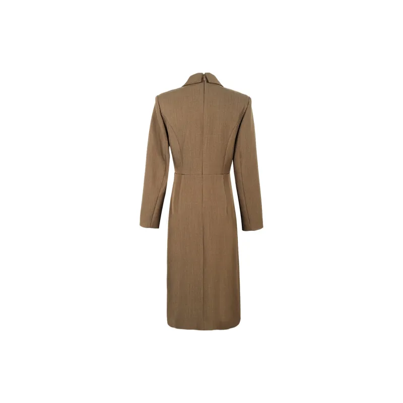 MISSSHINE Long Sleeved Dresses Women's-4