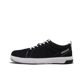 Timberland GREENSTRIDE™ BERKLEY COMP-TOE Cushioning Wear-Resistant Low-Top Skateboard Shoes Men's Black White