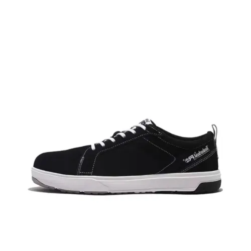 Timberland GREENSTRIDE™ BERKLEY COMP-TOE Cushioning Wear-Resistant Low-Top Skateboard Shoes Men's Black White