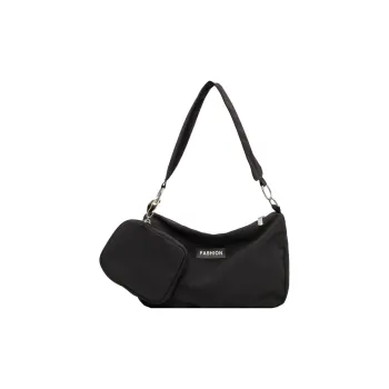 TAKI Nylon Underarm Crossbody Handbag, Shoulder Bag Medium Size Unisex Multicolor