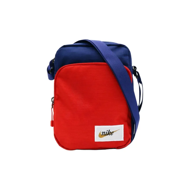 Nike Polyester Crossbody Bag Regular Unisex Red Blue-3