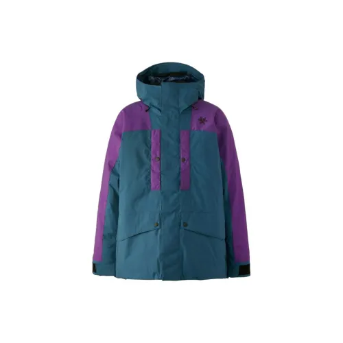 Goldwin Skiing Series Jackets Unisex Navy