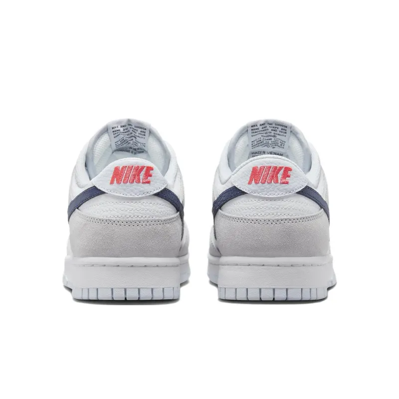 Nike Dunk Low White Grey Navy Aqua Mini Swoosh-4
