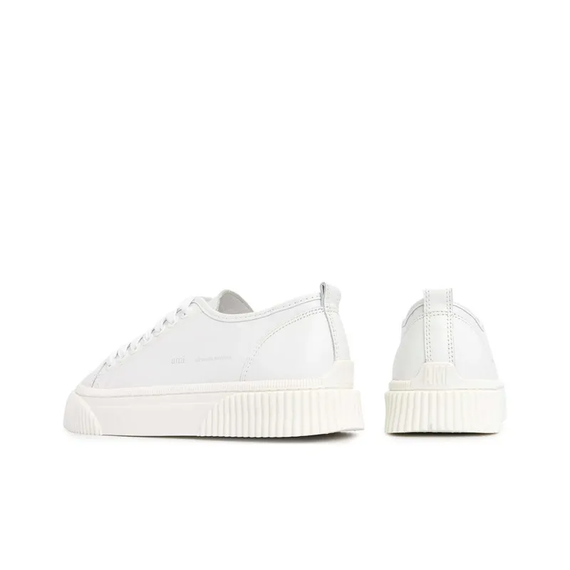 AMIPARIS Stylish Skateboarding Shoes Unisex White-4