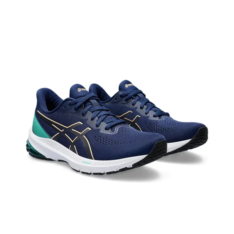Asics GT 1000 12 Blue Expanse Champagne Women's-2