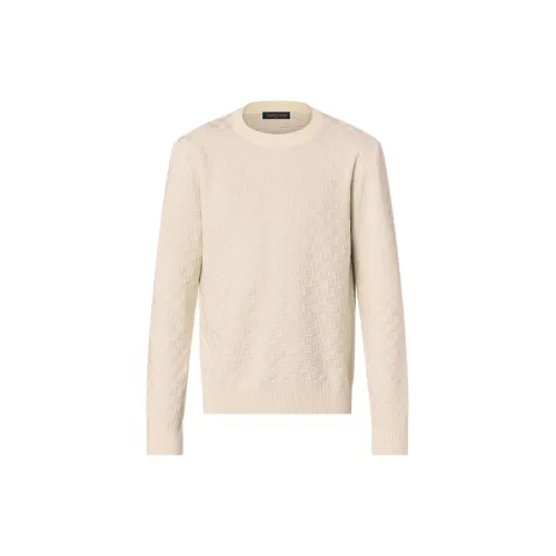 LOUIS VUITTON Sweater Men Ivory