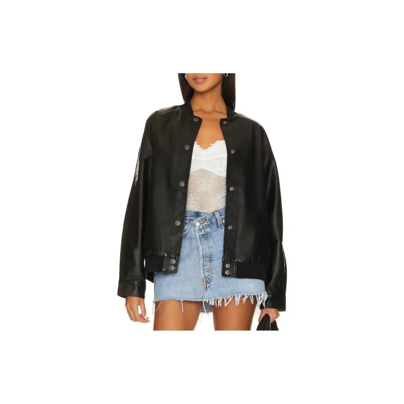 FREE PEOPLE Jackets Coats Women's Black-1