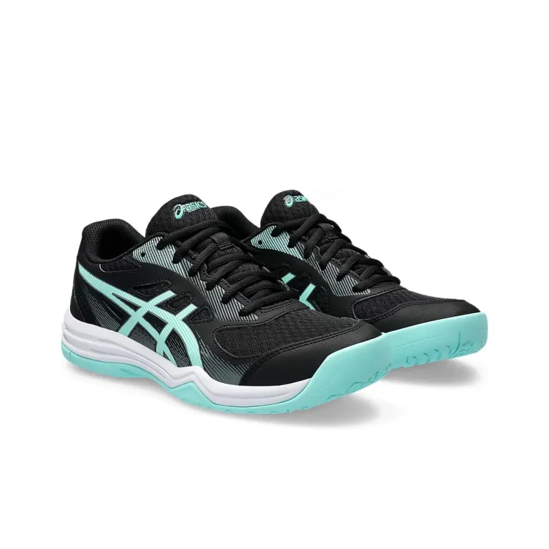 Asics Upcourt 5 Black Illuminate Mint Women's-2
