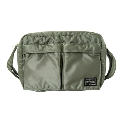 PORTER Nylon Crossbody Bag Shoulder Bag Men's Green