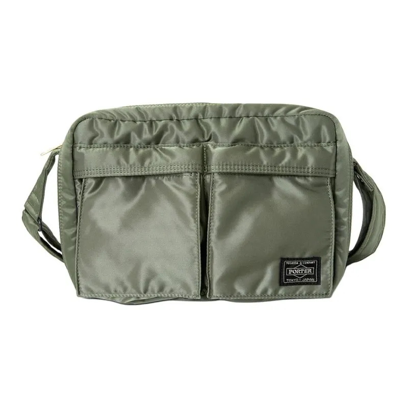 PORTER Nylon Crossbody Bag Shoulder Bag Men's Green-0