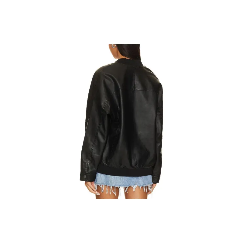 FREE PEOPLE Jackets Coats Women's Black-2