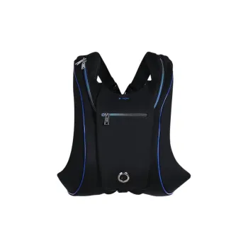 FILA FUSION TEAM WANG Design Fabric Backpack Extra Small Unisex Pitch Black