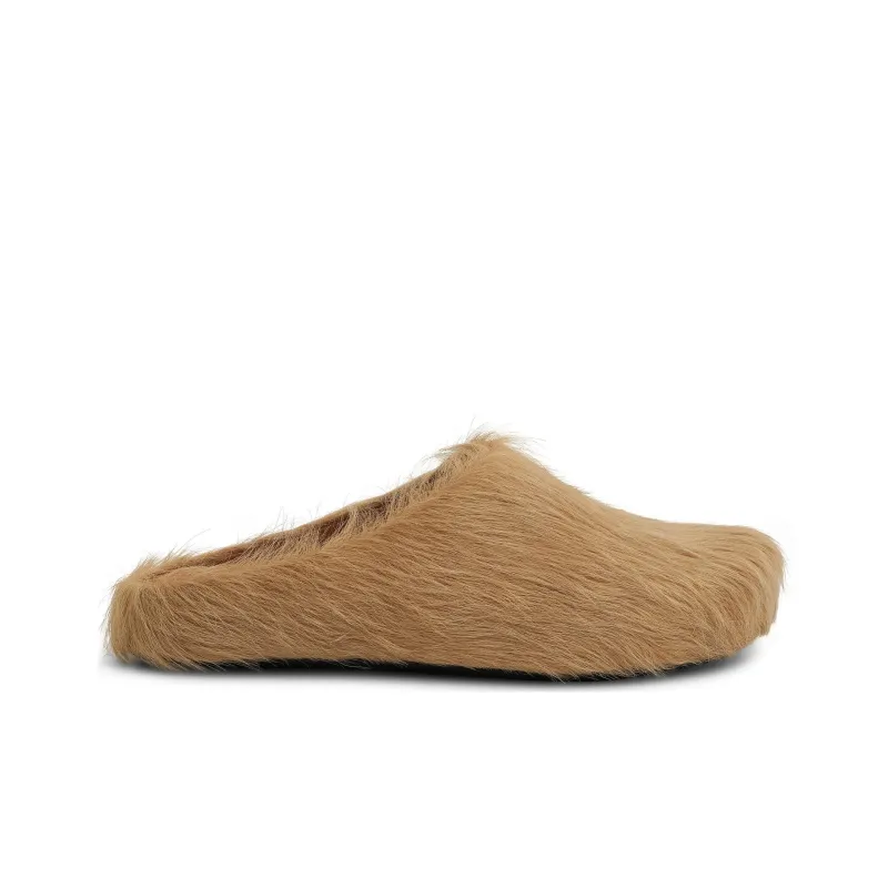 MARNI Fussbett Sabot 'Soft Beige'-1