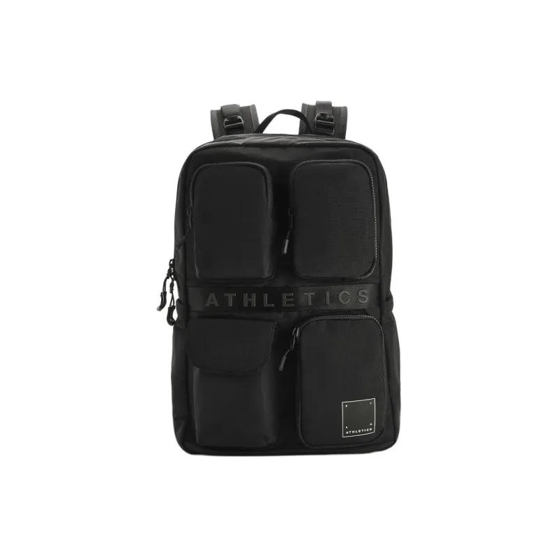 FILA Fitness Series Textile Nylon Backpack Extra Small Men's Pitch Black-0