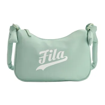 FILA FUSION Fabric Shoulder Bag Crossbody Bag Extra Small Women's Light Pea Green