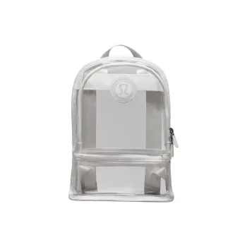Lululemon Thermoplastic Polyurethane Backpack Small Size Unisex White