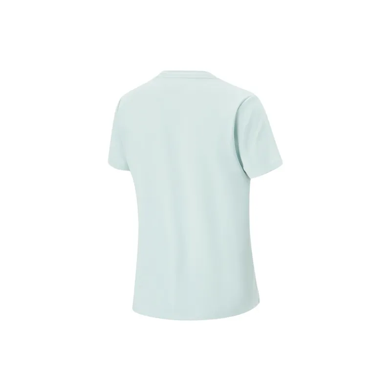 LiNing T Shirt Women's Light Cyan Green-1