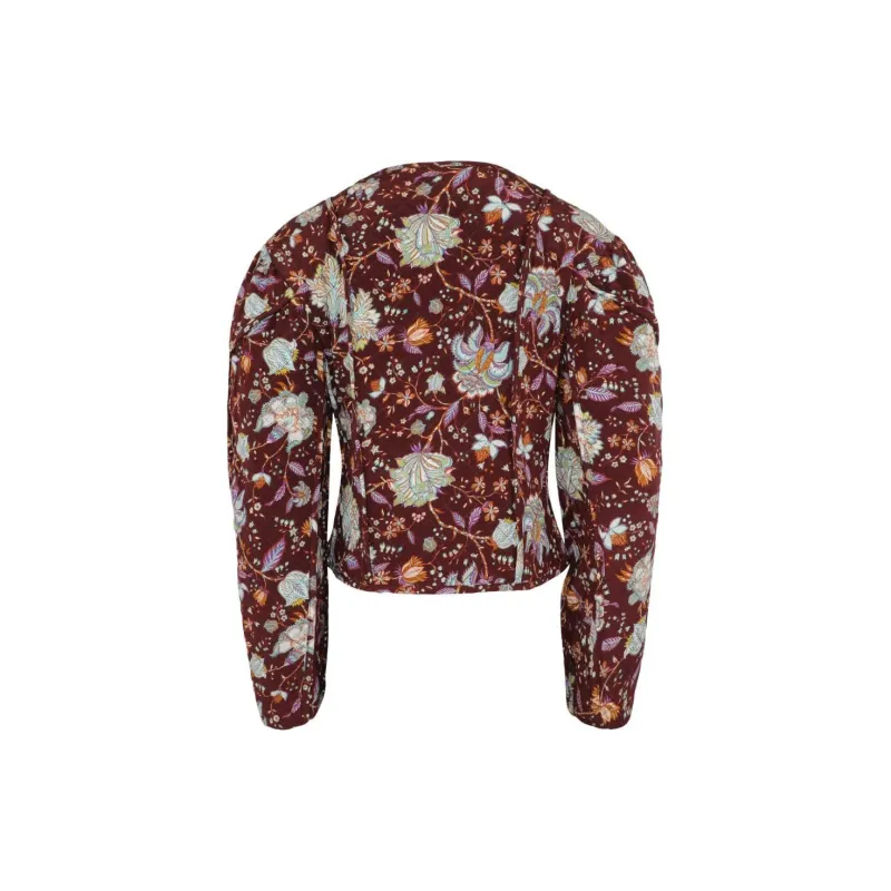Ulla Johnson Dara Floral print Silk Blouse-1