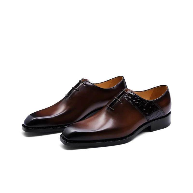 PALMPOLO Dress Shoes Men's Light Brown-2