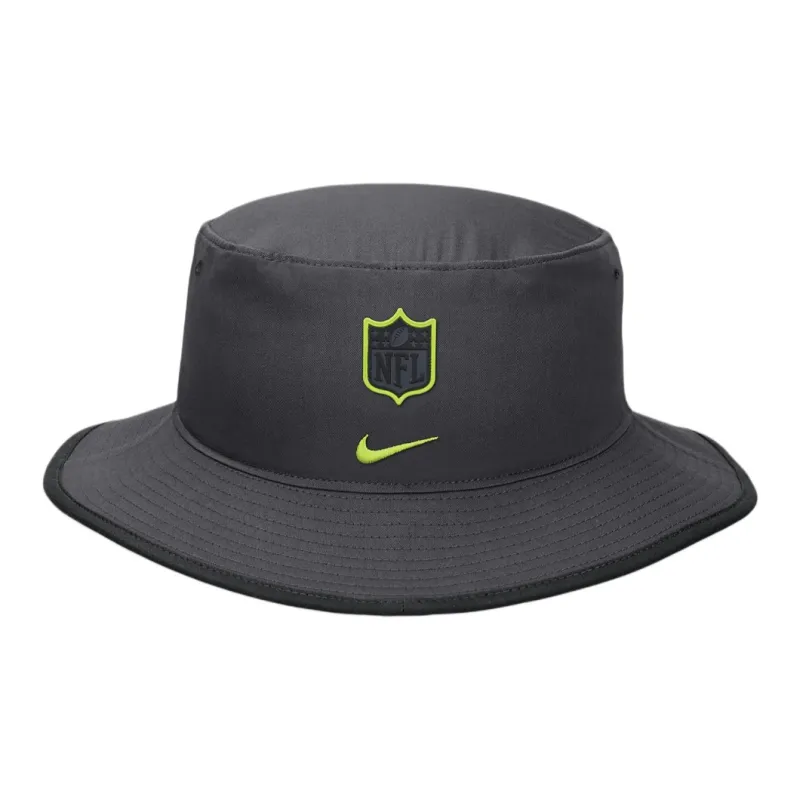 Nike Cotton Polyester Bucket Hats Men's Dark Gray-1