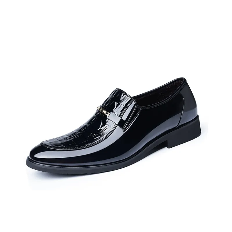 LAORENTOU Dress Shoes Men Low Top Brown-9