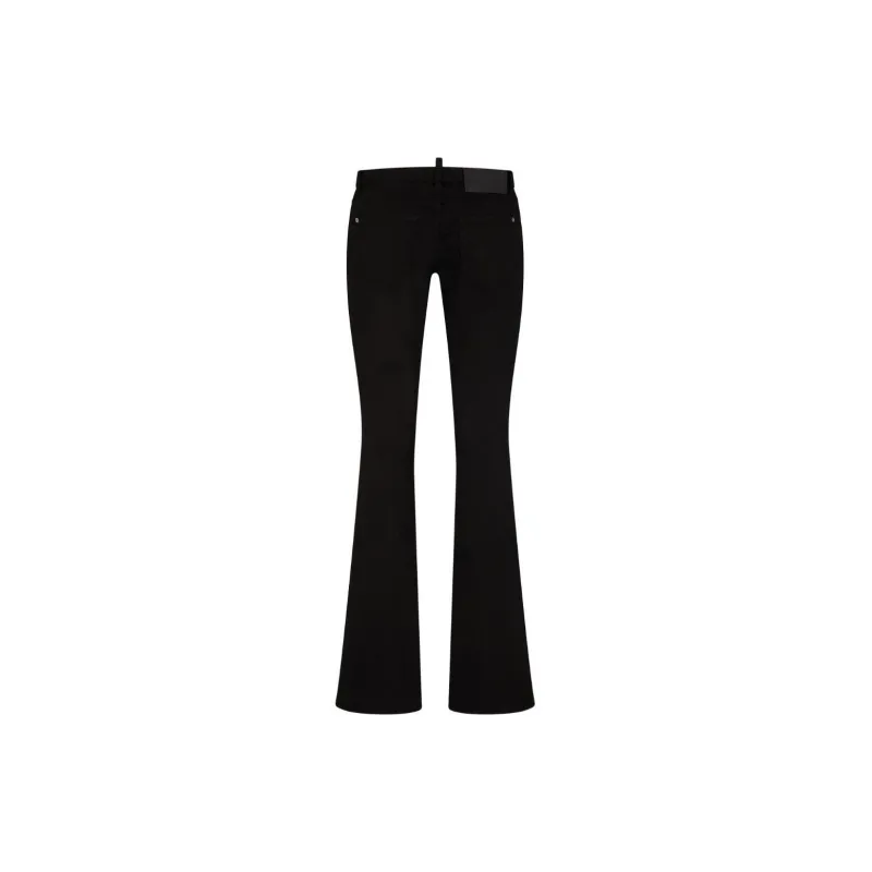 DSQUARED 2 Twiggy Mid-Rise Flared Jeans-1