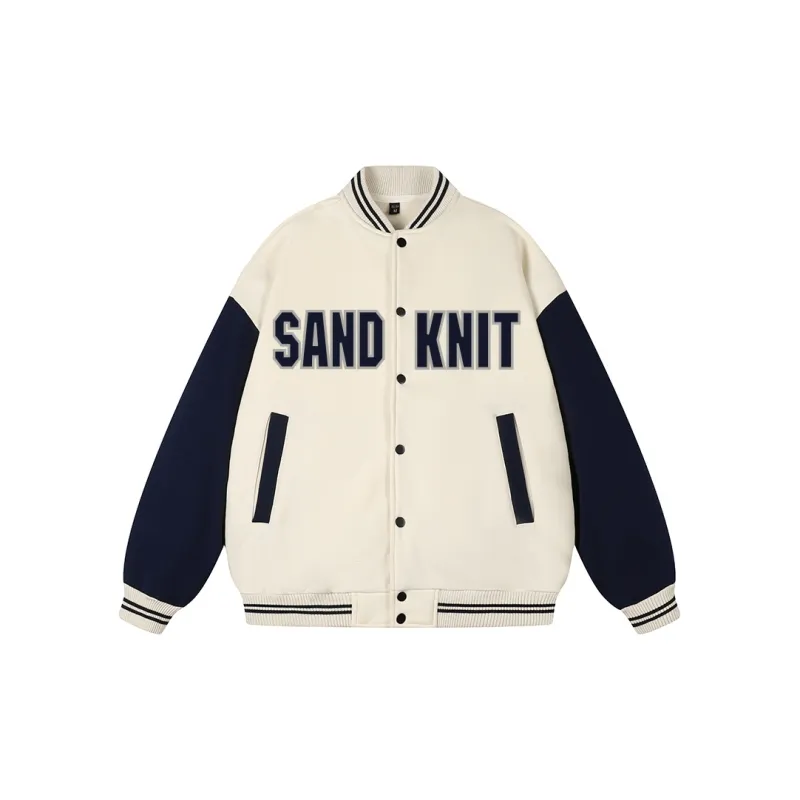 SandKnit Baseball Jacket Unisex-8