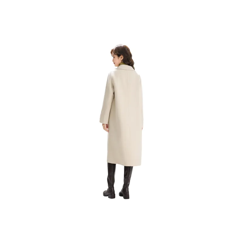 SMEN Coats Women's Apricot-1
