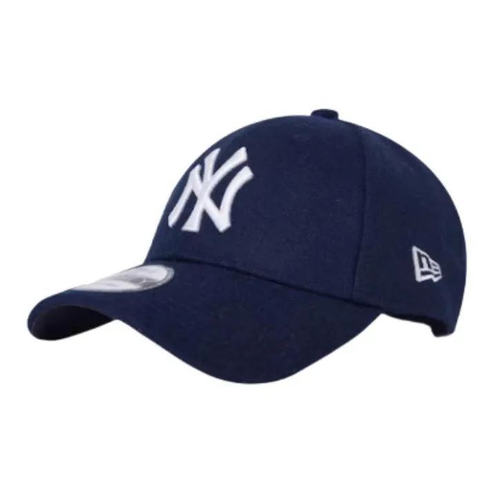 New Era Polyester, Sheep Wool, Acrylic, Polyamide, Fibers Baseball Caps Unisex Navy Blue-0