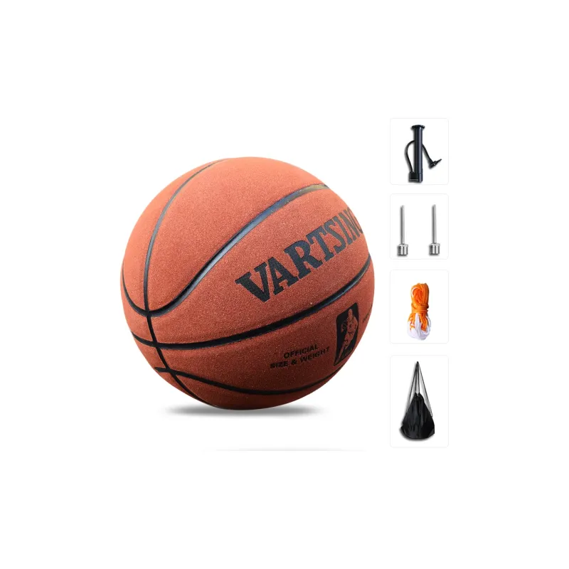 Vartsing x VARTSING Synthetic Leather Basketball Brown Size 7 Training Unisex-2