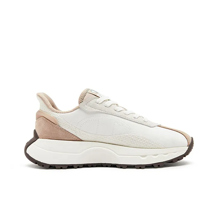 Champion Abrasion-Resistant Slip-Resistant Low-Top Running Shoes Women's Beige-1