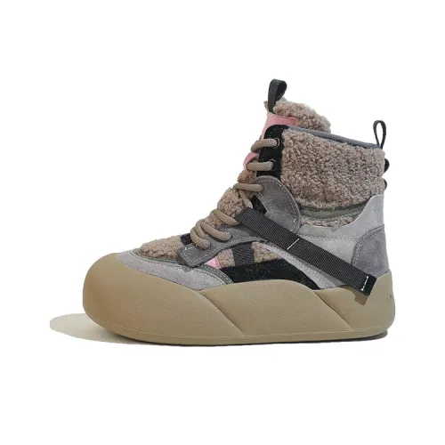 DK.VAN Snow Boots Women's Apricot