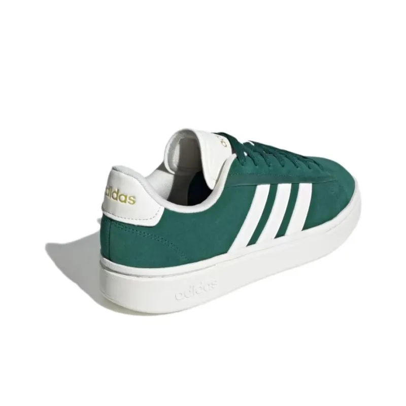 Adidas Grand Court Alpha Collegiate Green Off White Gold Metallic Women's-4