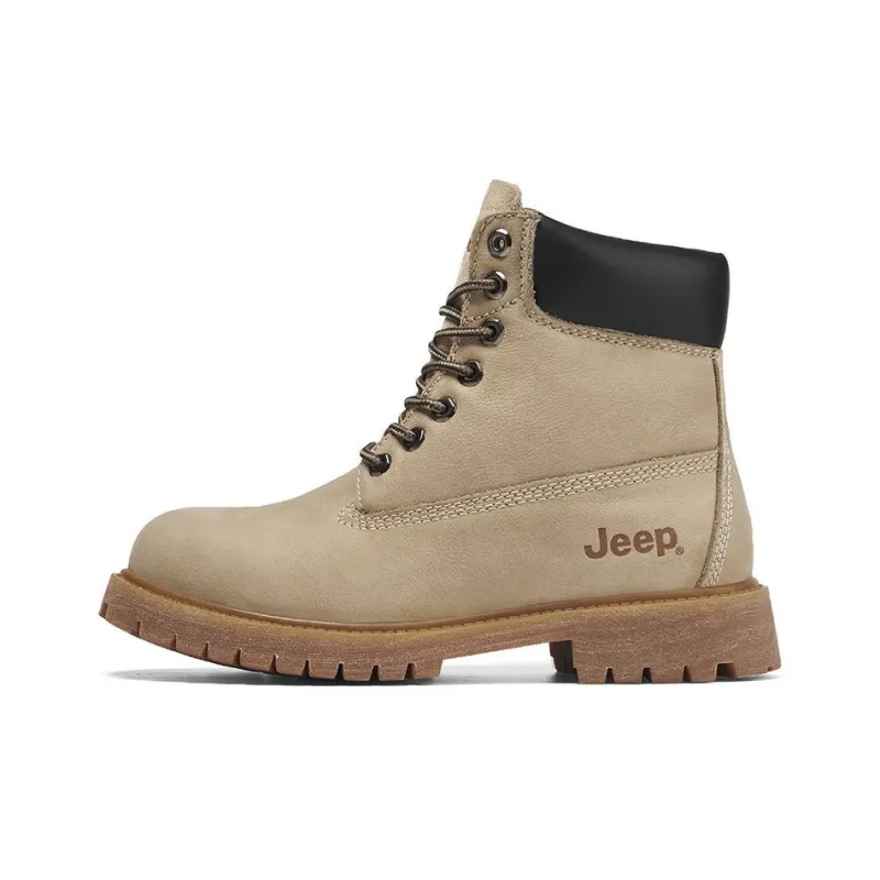 Jeep Outdoor British Style Short Martin Boot Unisex-8