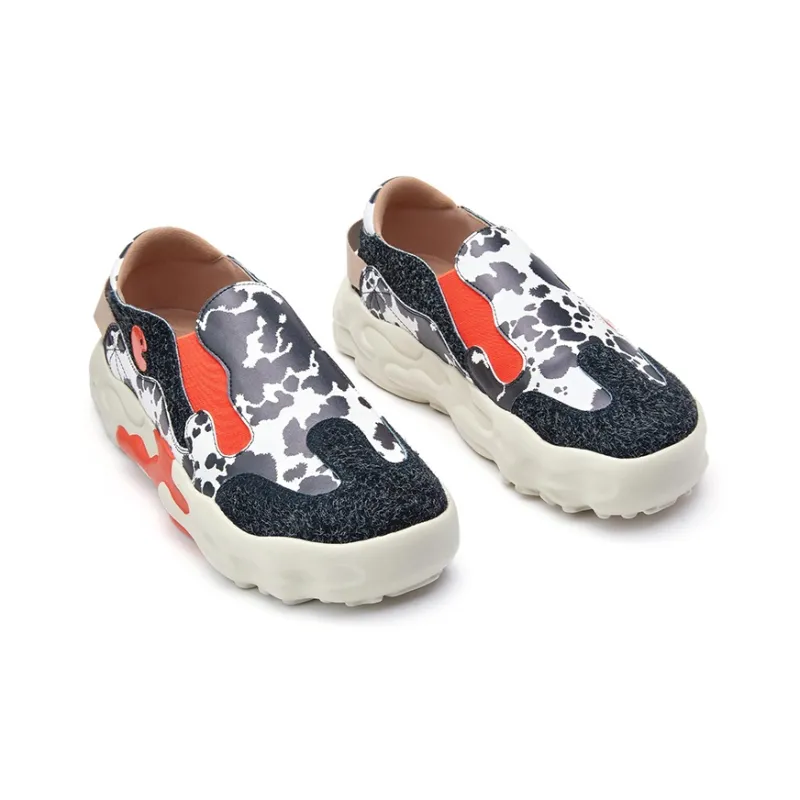 U.IN Painted Travel Shoes-Lançarote 2 Animal Textured 2& Solid Color Collection Casual Shoes Men's-2