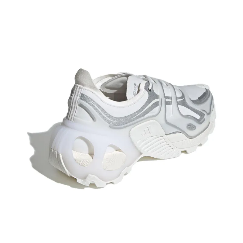 Adidas Wonder Runner Pro Durable Breathable Low Top Carbon Plate Running Shoes Unisex Silver White-3