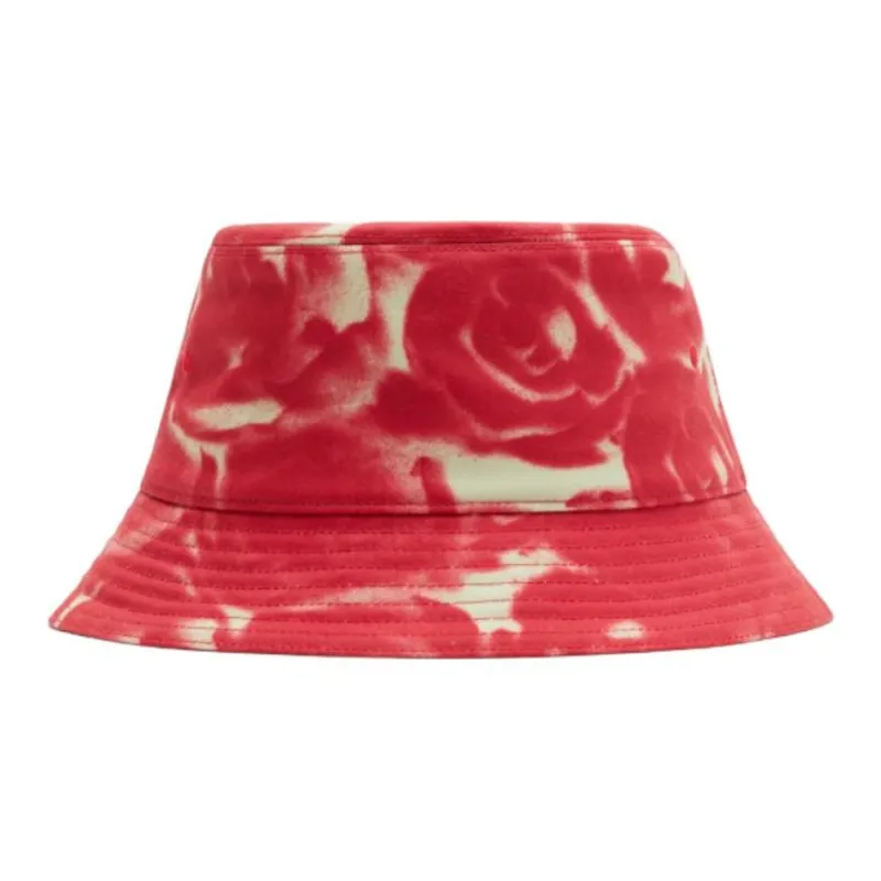 Burberry Cotton Bucket Hats Unisex Red-0