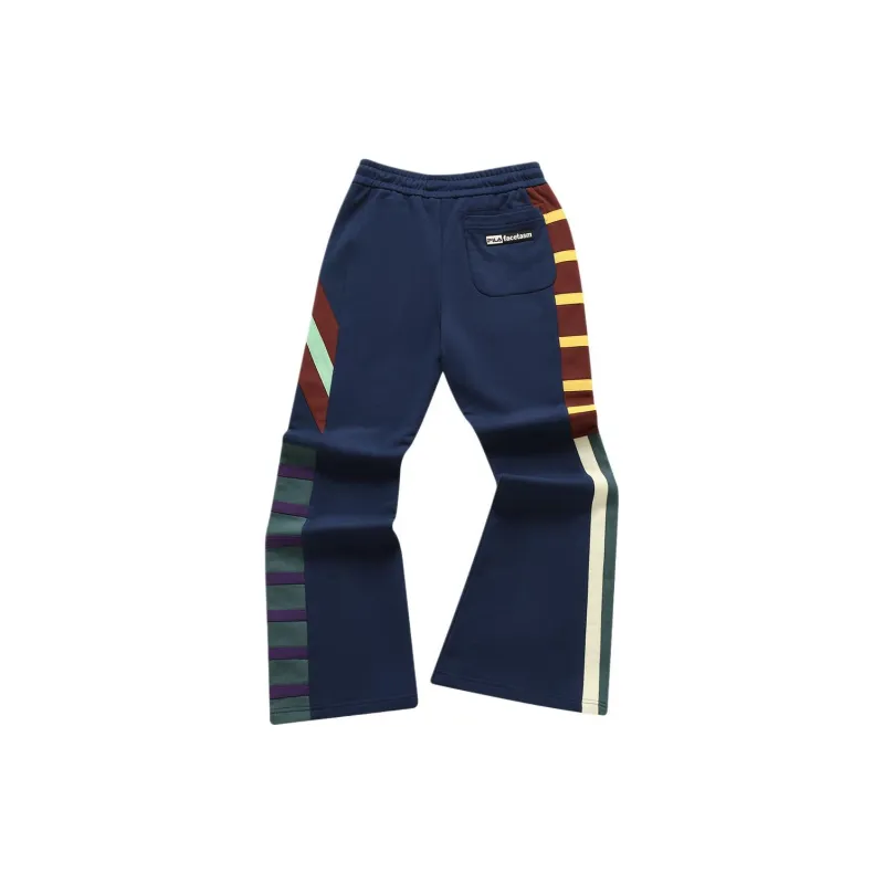 FILA FUSION x FACETASM Knitted Sweatpants Women's Hannes Blue-1