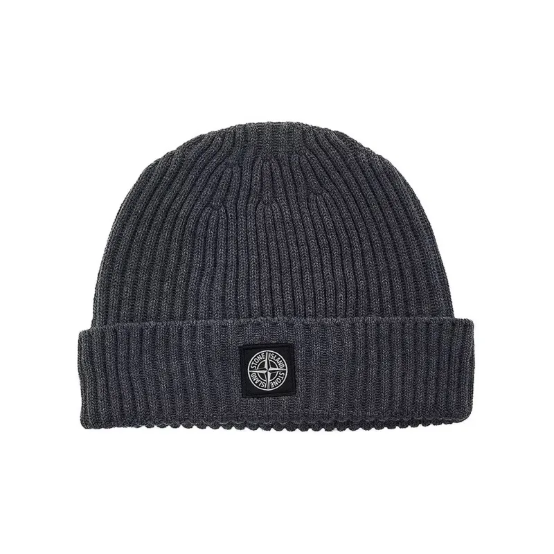 STONE ISLAND Wool Beanies Kids'-3