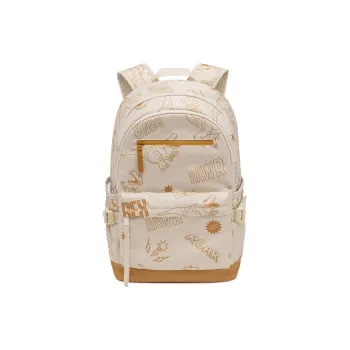 LiNing Disney Toy Story Collaboration Polyester Backpack Regular Unisex Sand Gravel Gray All Over Print