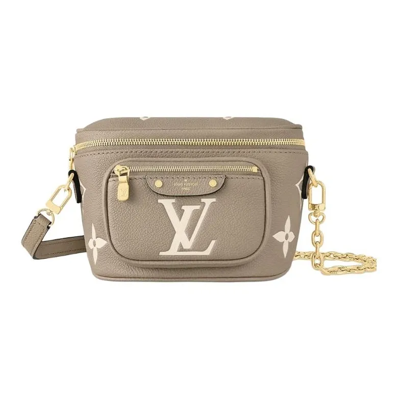 LOUIS VUITTON Mini Bumbag Tourterelle Beige/Cream-0