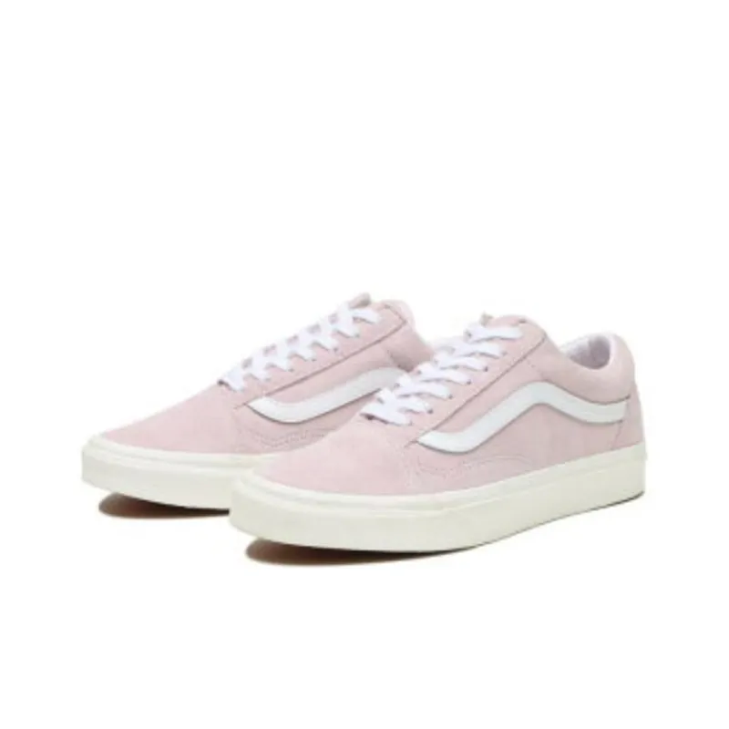 Vans Unisex Old Skool Low Top Sneakers Pink-2