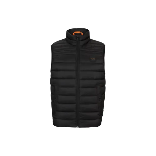 HUGO BOSS Vests Men Black