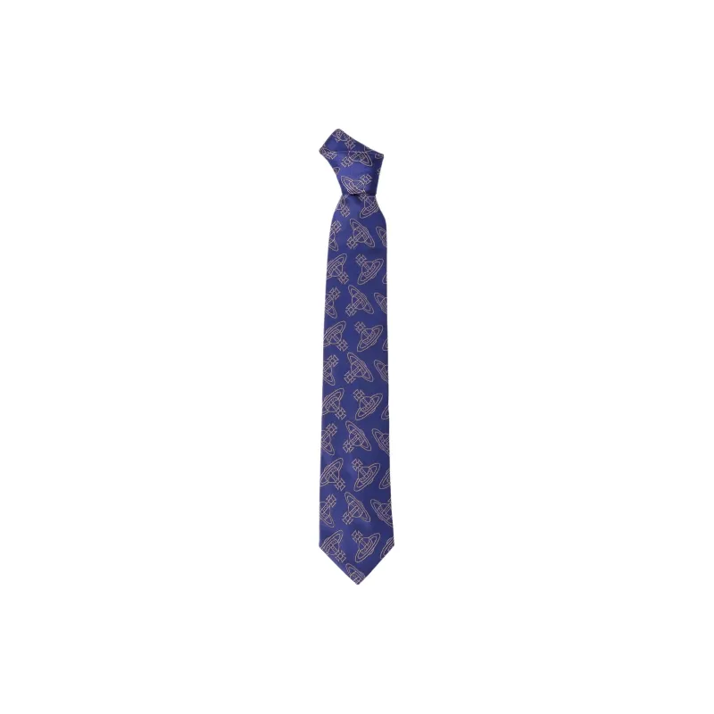 Vivienne Westwood Silk Ties Men's Blue-0