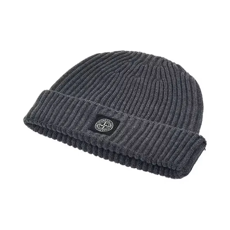 STONE ISLAND Wool Beanies Kids'-2