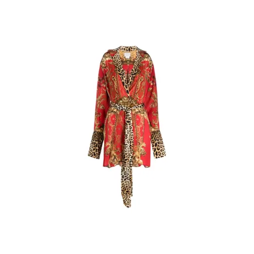 CAMILLA Baroque-print Silk Blazer