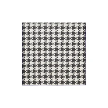 Burberry Mulberry Silk Scarves Unisex Black