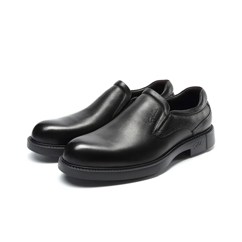 Satchi Loafers Men Low Top Black-2