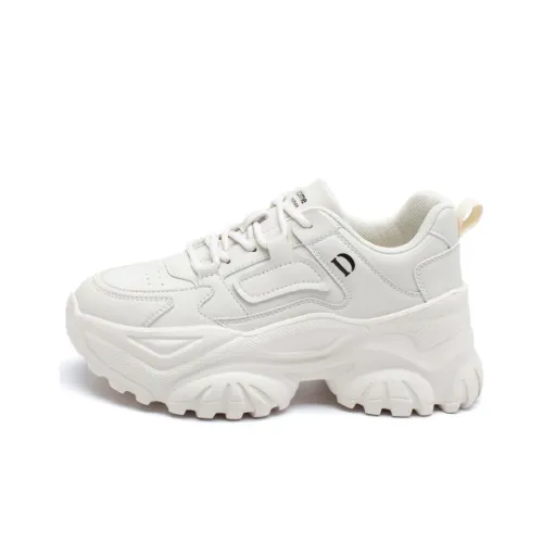 AGSDON Chunky Sneakers Women's Low-Top