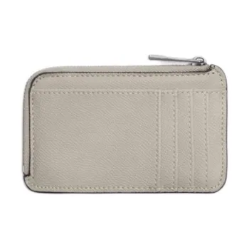 ZARA Polyurethane Card Holder Men's Gray